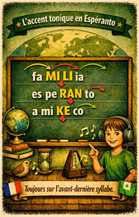 l'accent tonique en esperanto