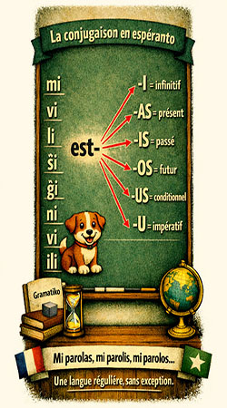la conjugaison en esperanto
